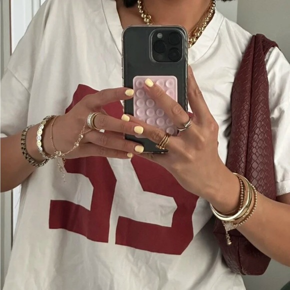 Burgundy Woven Shoulder Bag - Picture 2 of 6